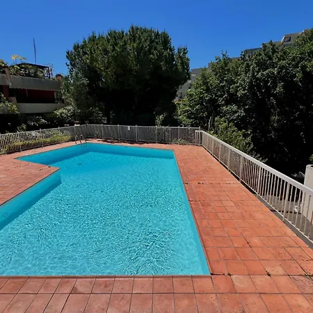 Riviera - Terrasse De Fabron - Swimming Pool - Sea View Apartment 4*